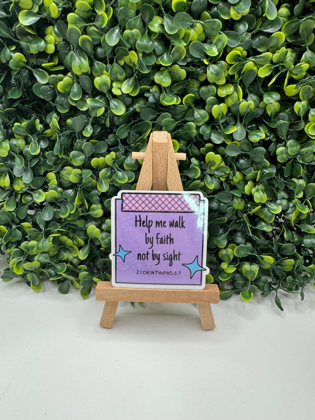 2 Corinthian 5:7 Sticker