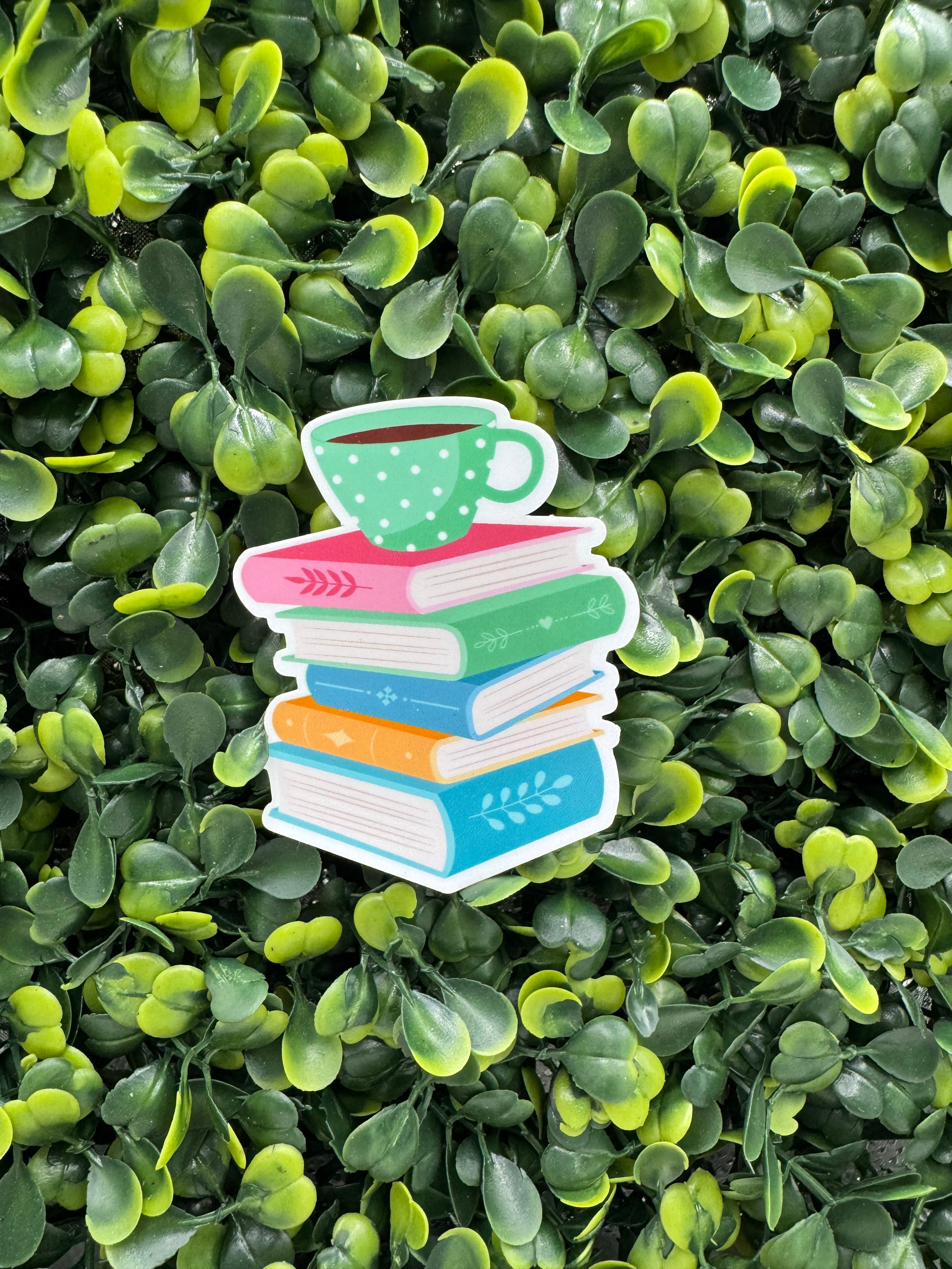 Coffee & Books Sticker