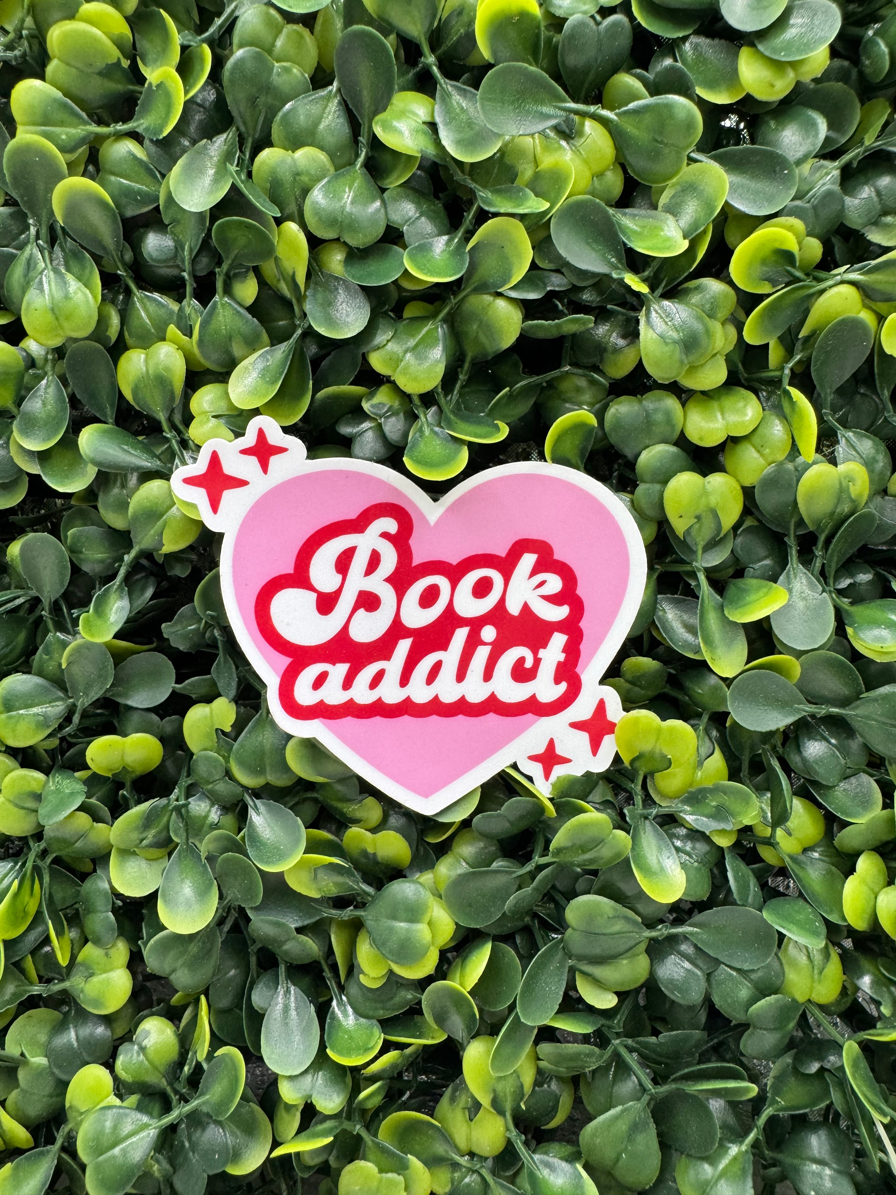 Book Addict Sticker