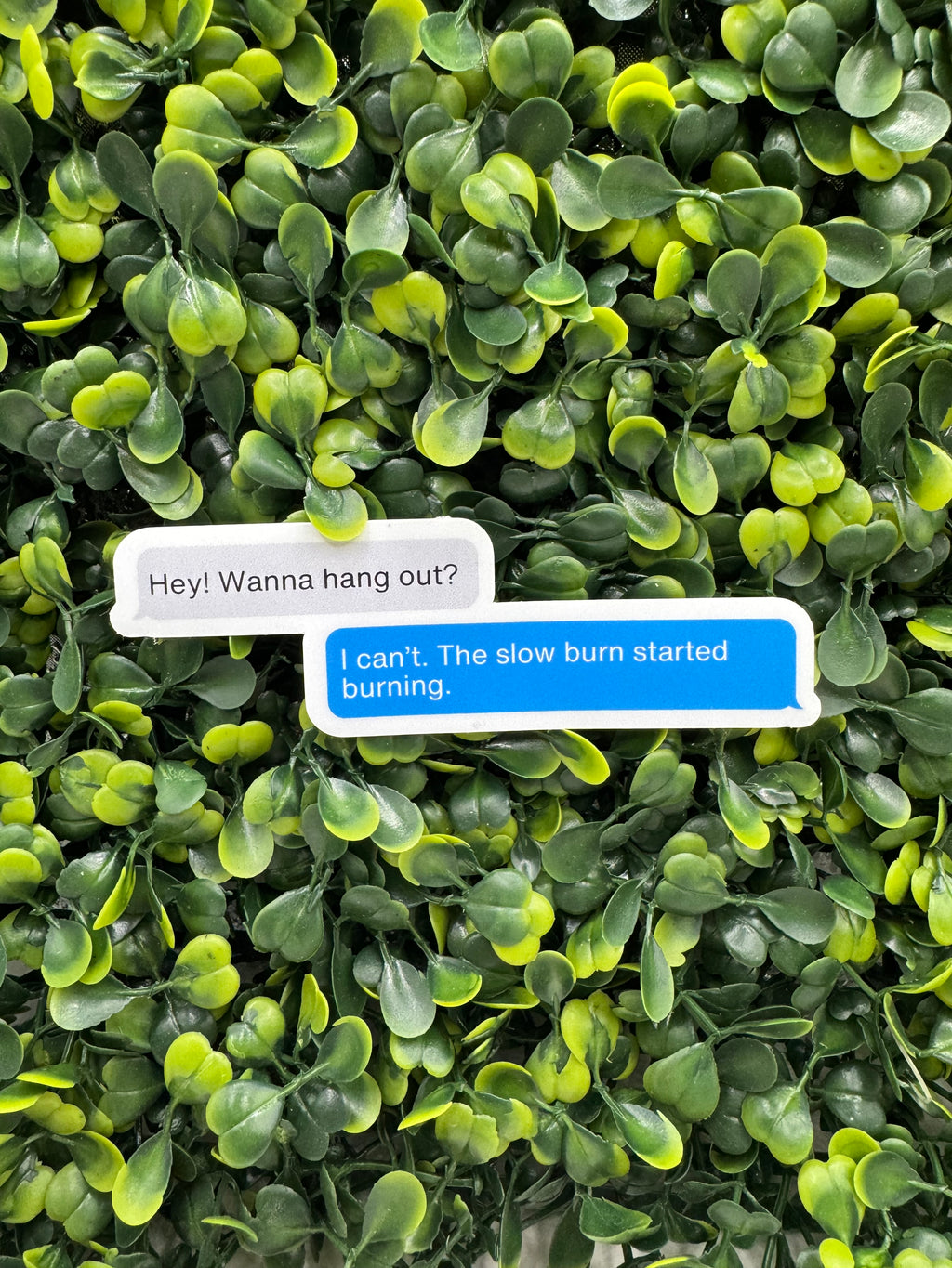 Slow Burn Sticker