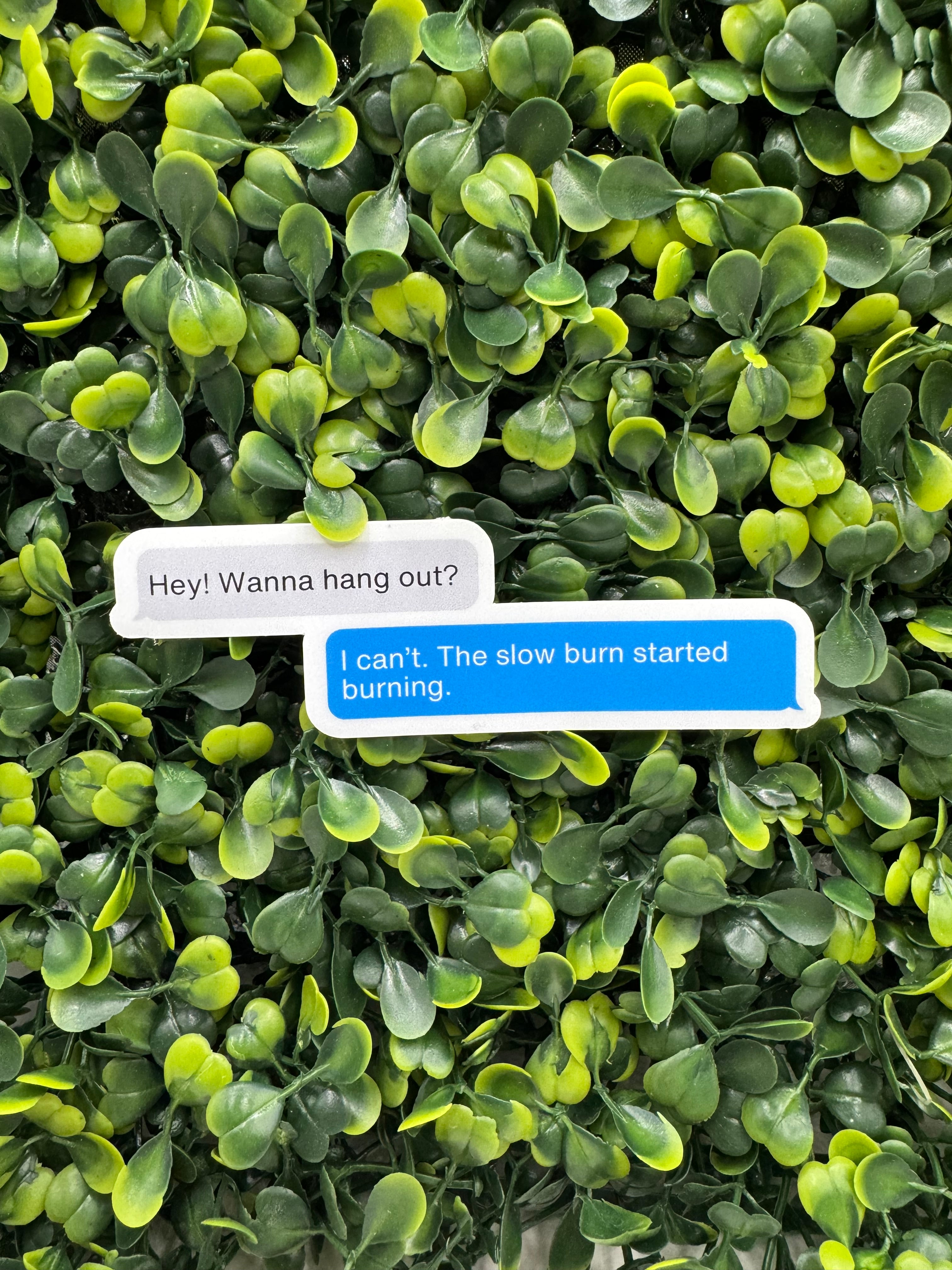 Slow Burn Sticker
