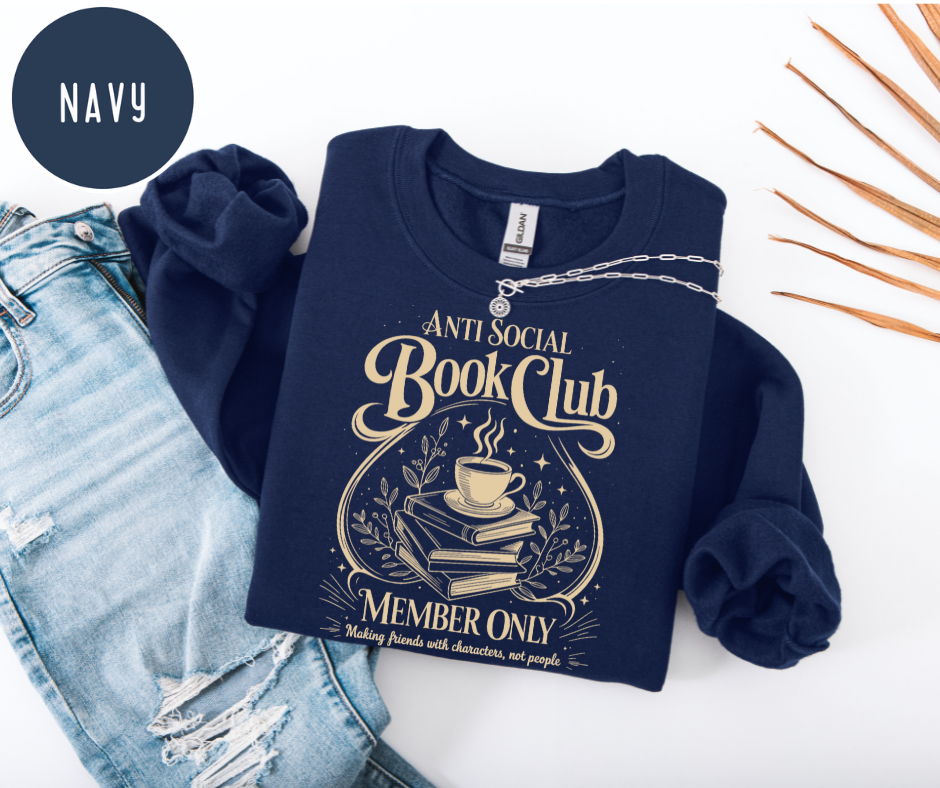 Antisocial Book Club Sweatshirt