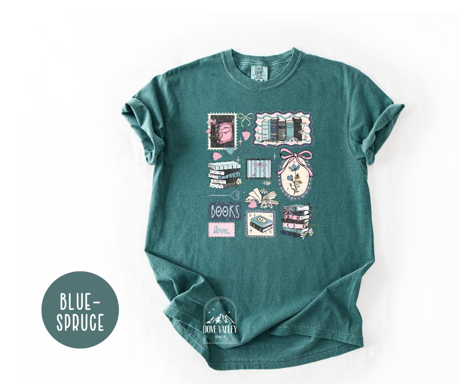 Bookish Stamp T-shirt