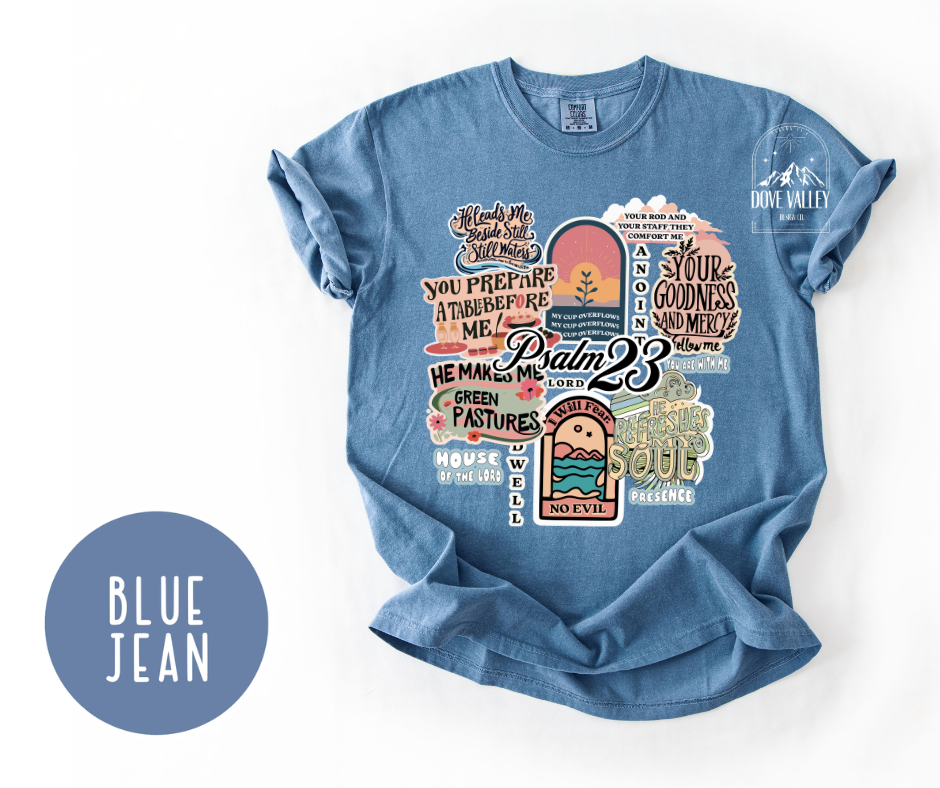 Psalm 23 T-shirt