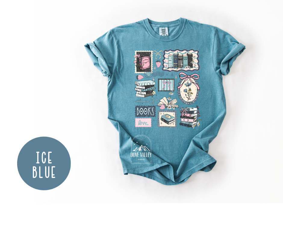 Bookish Stamp T-shirt