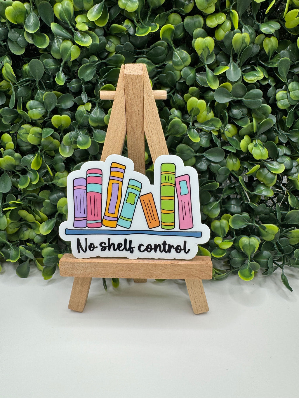 No Shelf Control Sticker