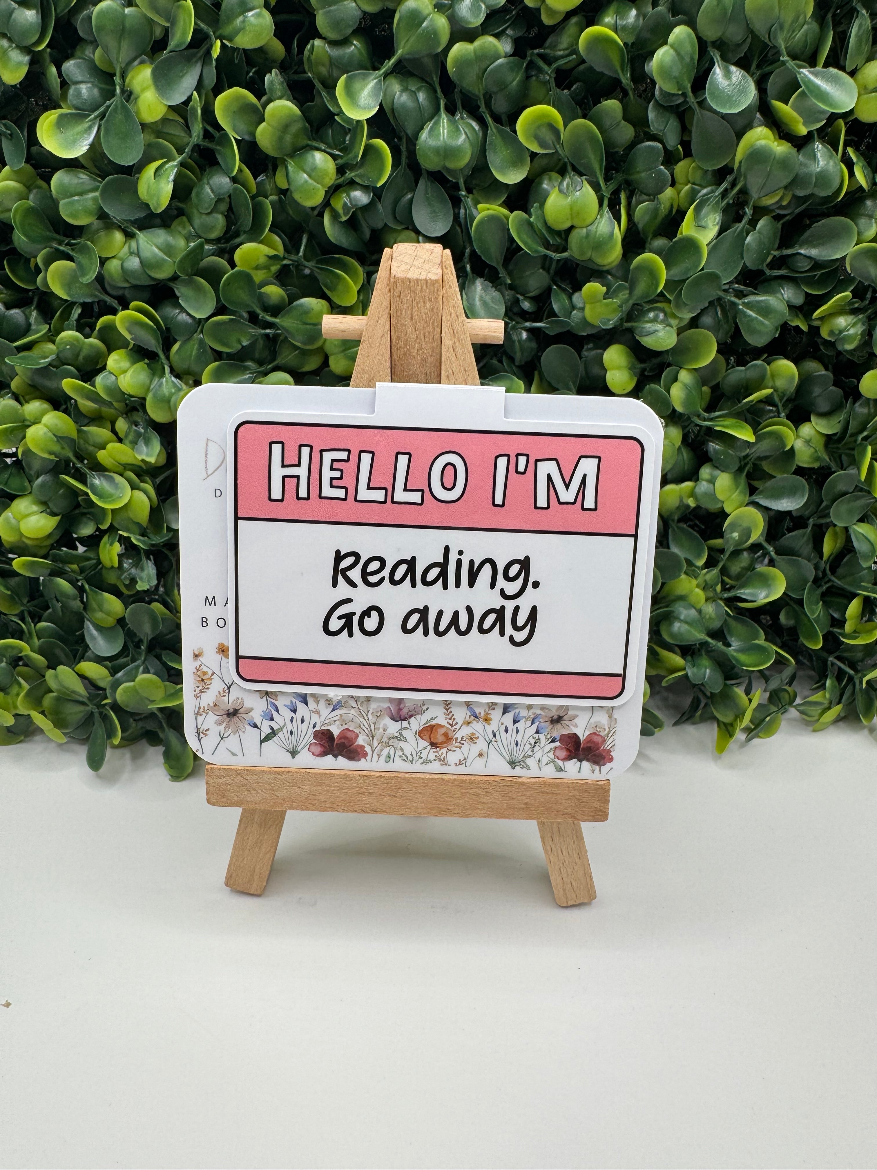 Hello I'm Reading, Go Away