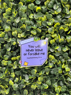 Deuteronomy 13:6 Sticker