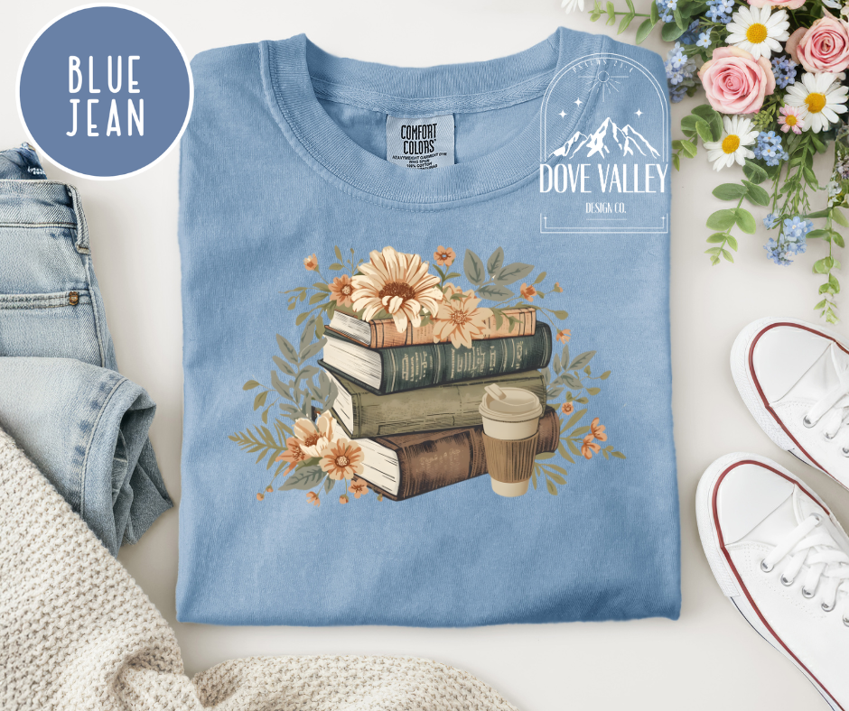 Book Stack T-shirt