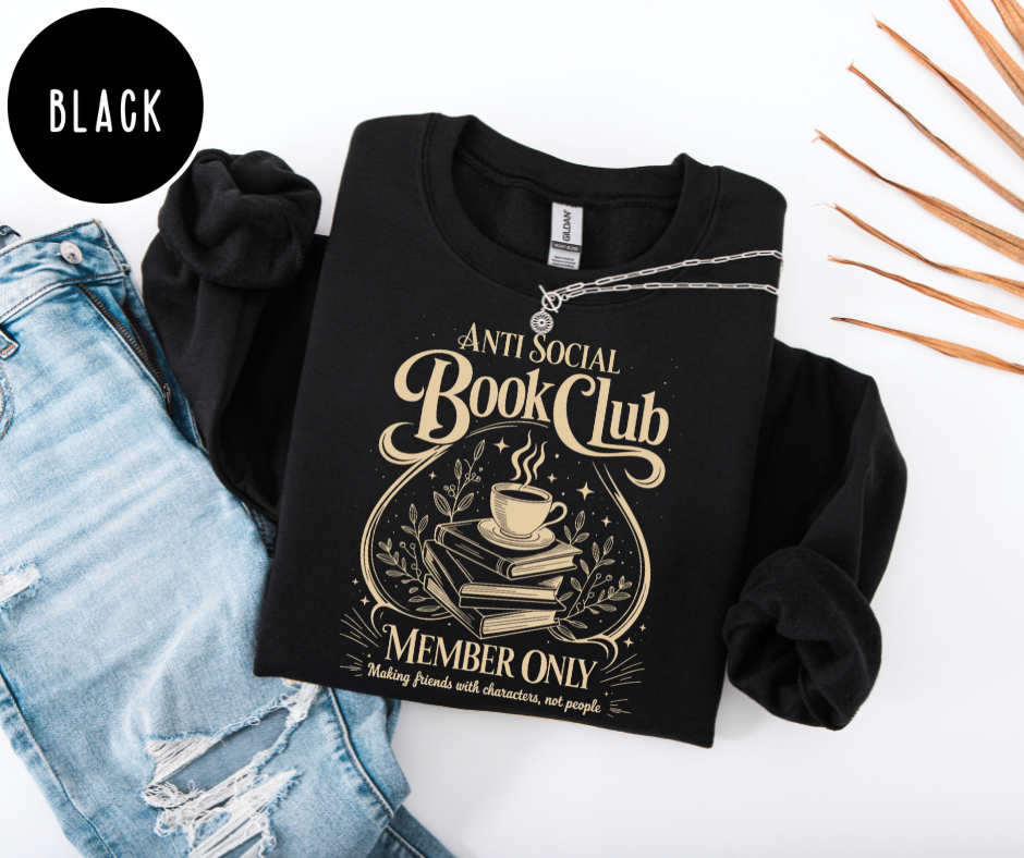 Antisocial Book Club Sweatshirt