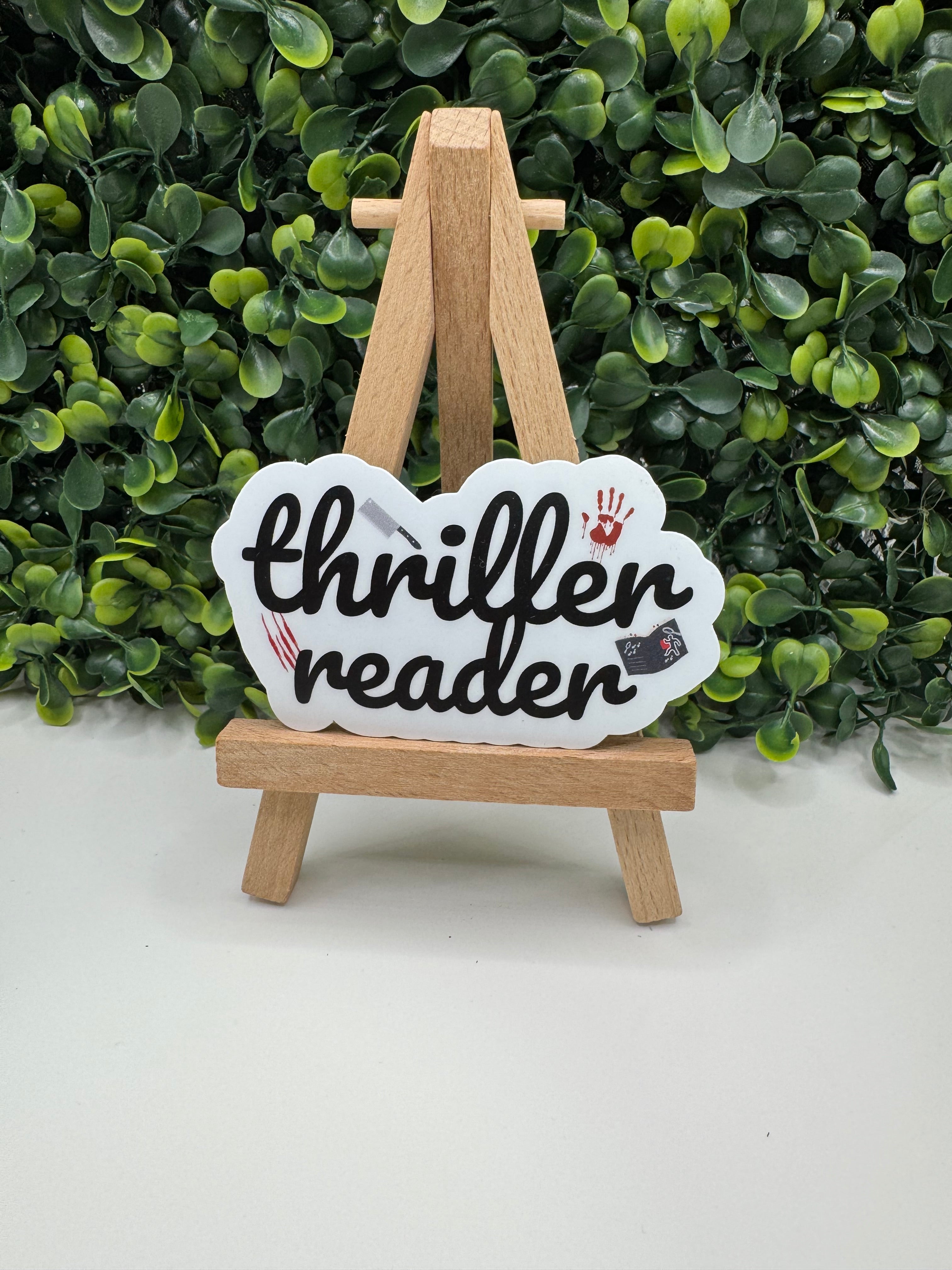 Thriller Reader Sticker