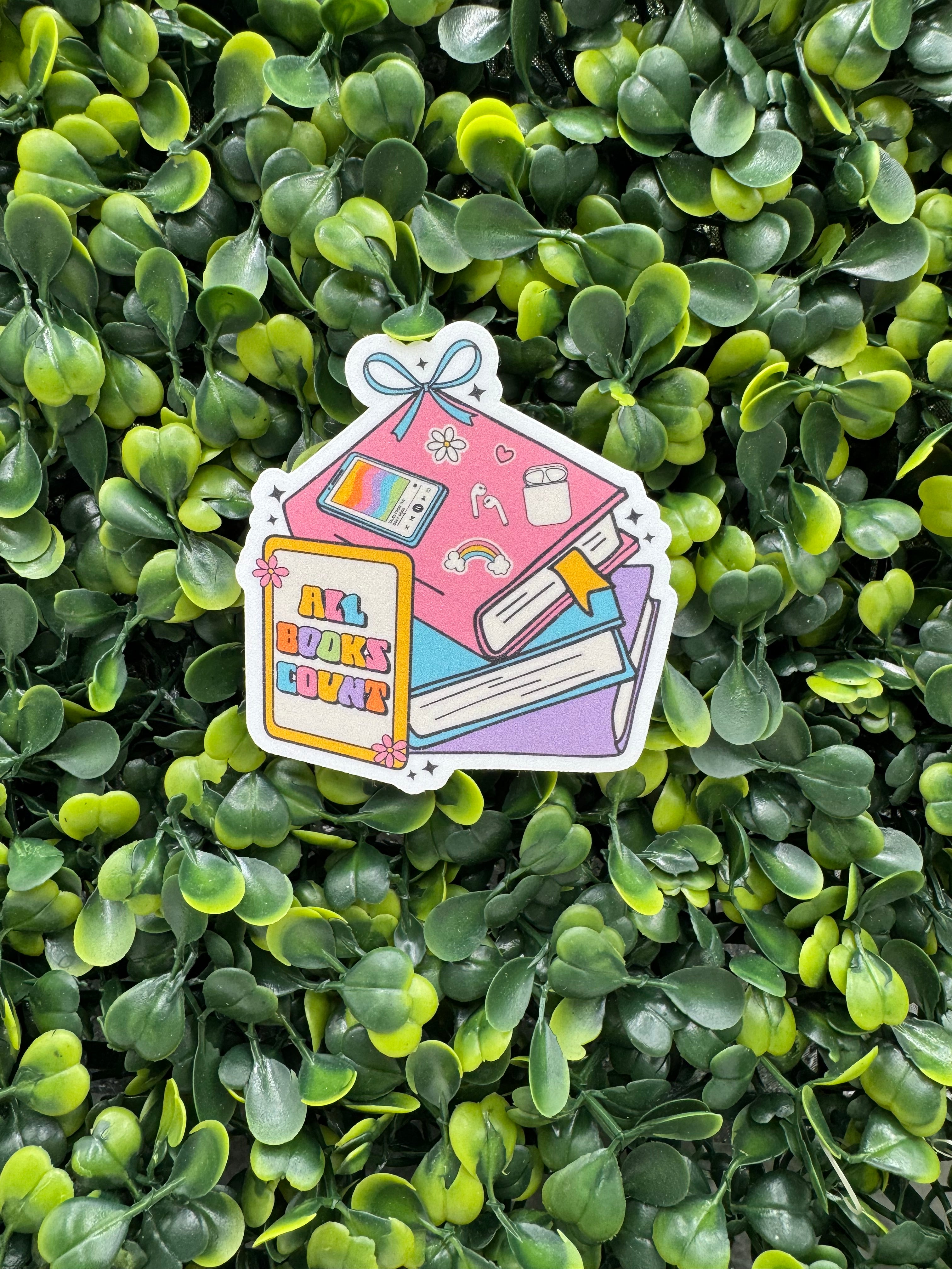 All Books Count Sticker