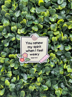 Isaiah 43:31 Sticker