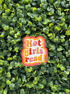 Hot Girls Read Sticker