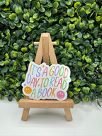 It's a Good Day to Read a Book Sticker