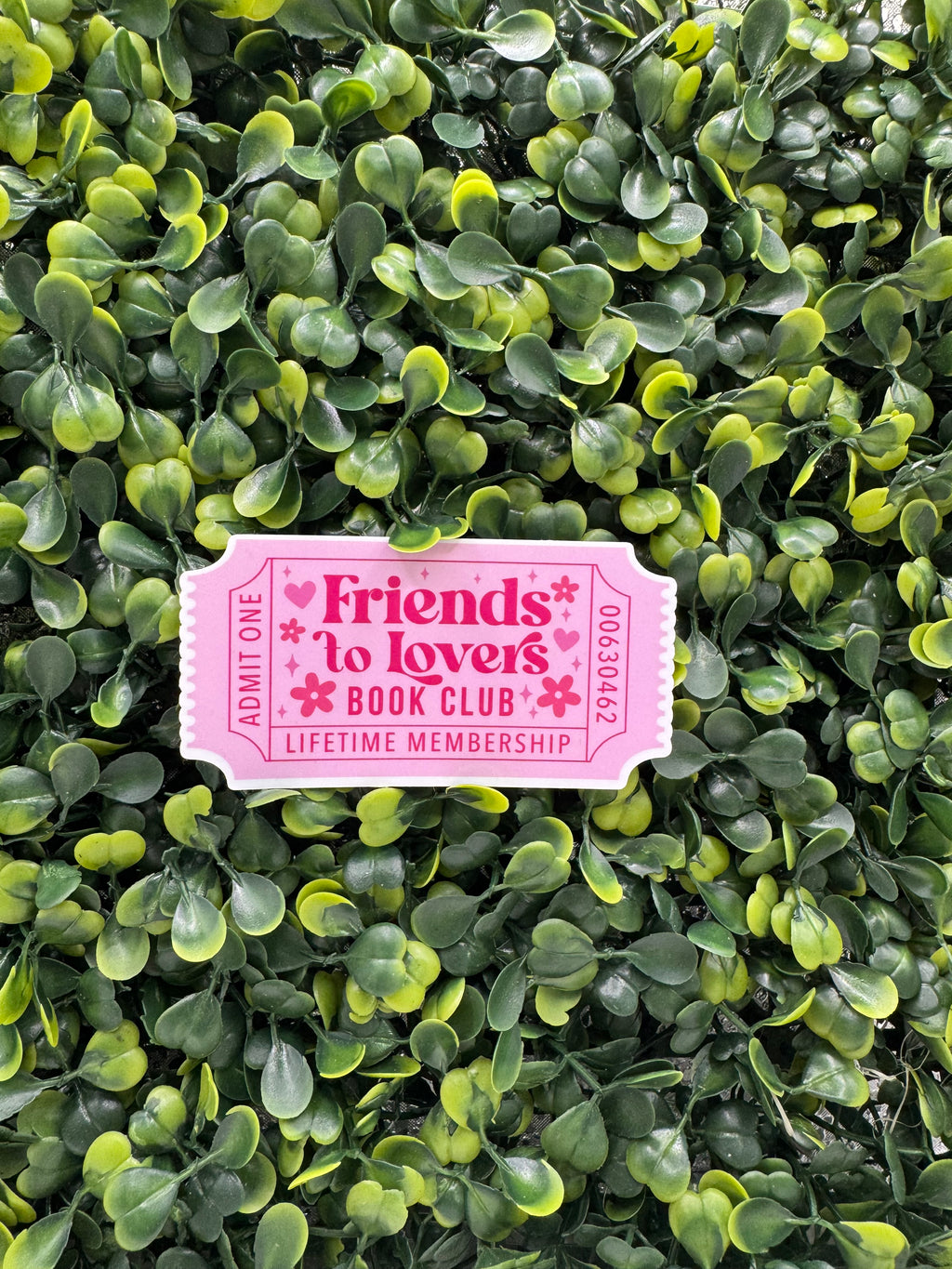 Friends to Lovers Ticket Sticker