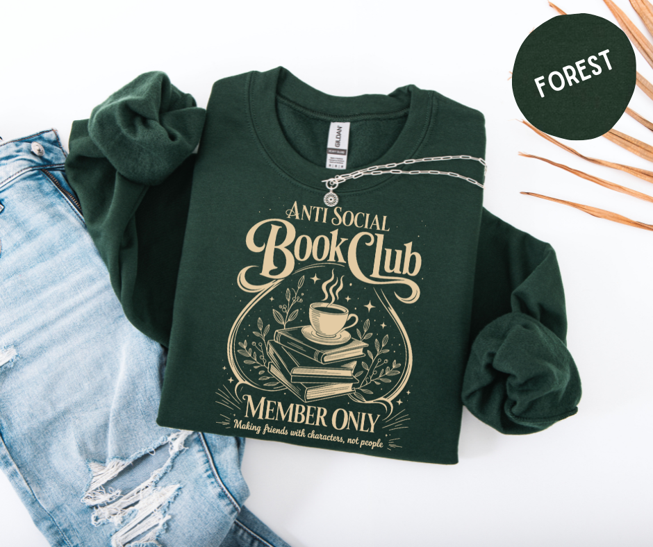 Antisocial Book Club Sweatshirt
