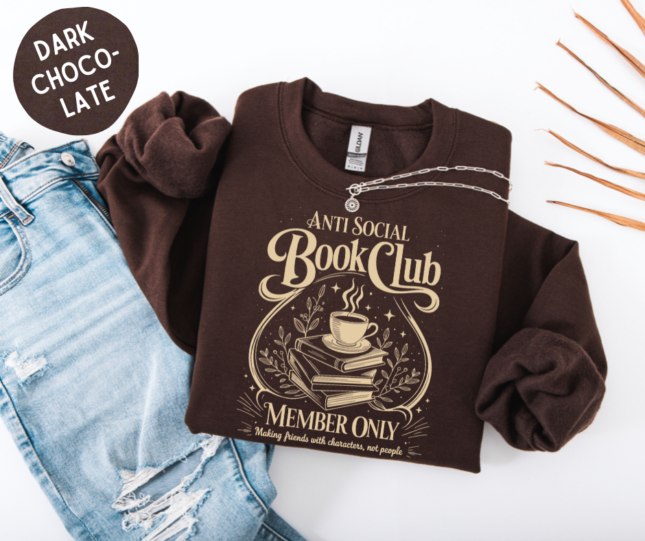 Antisocial Book Club Sweatshirt
