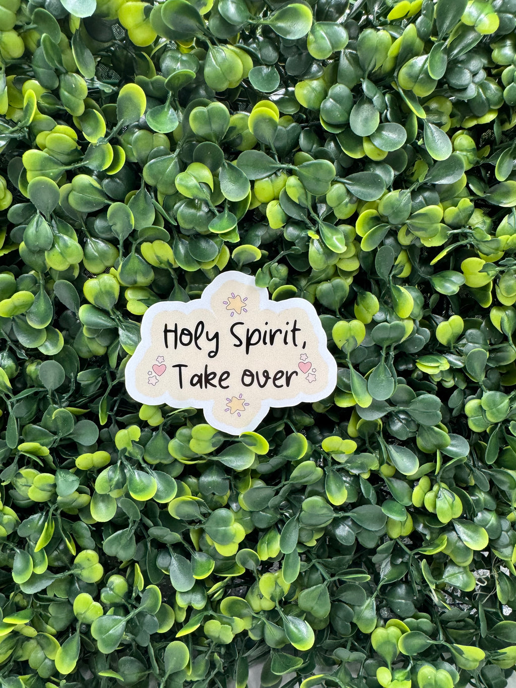 Holy Spirit Take Over Sticker