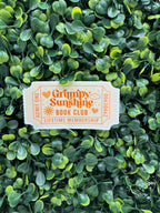 Grumpy Sunshine Ticket Sticker