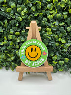 Smile You're Loved by Jesus Sticker
