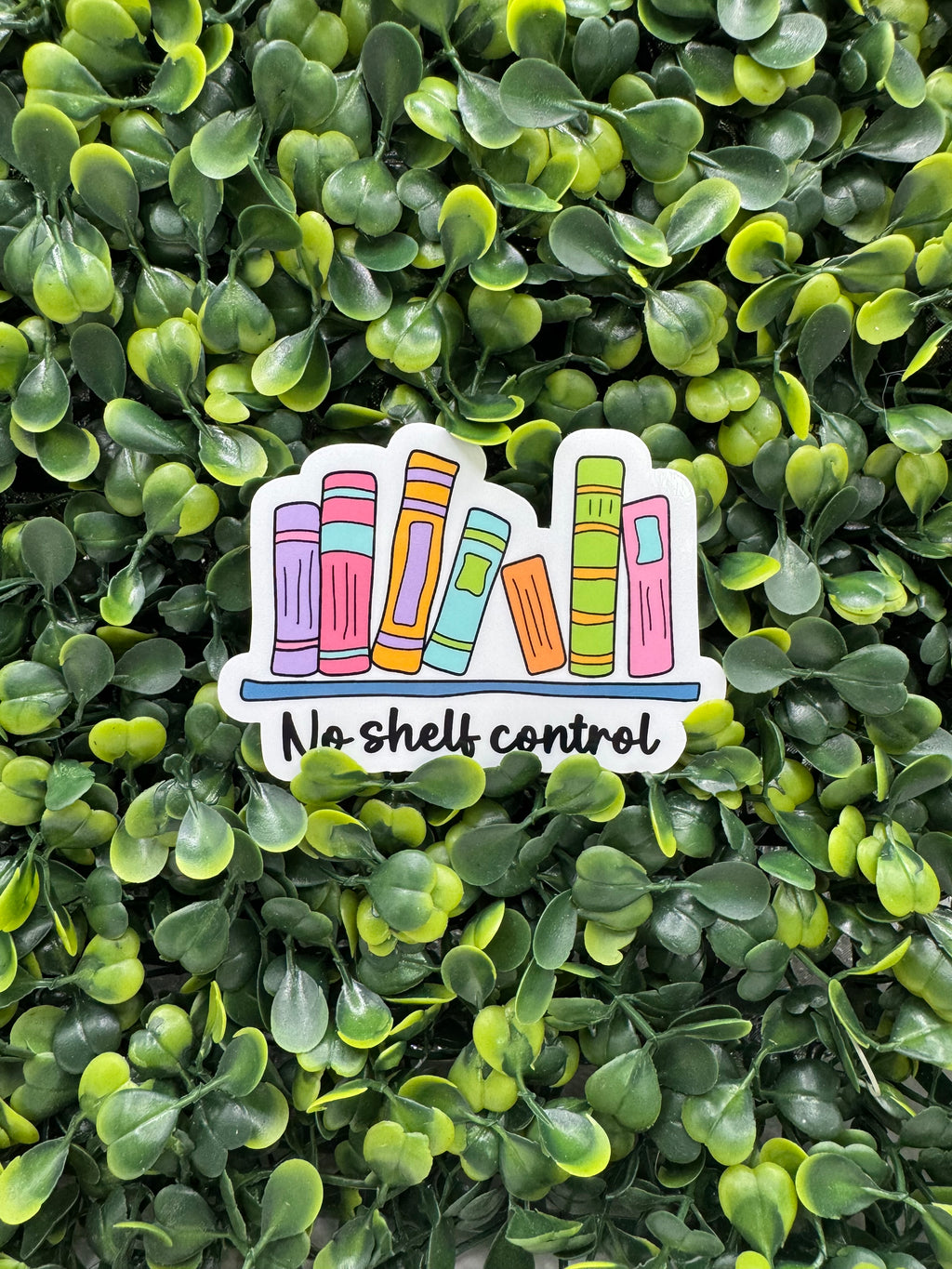 No Shelf Control Sticker