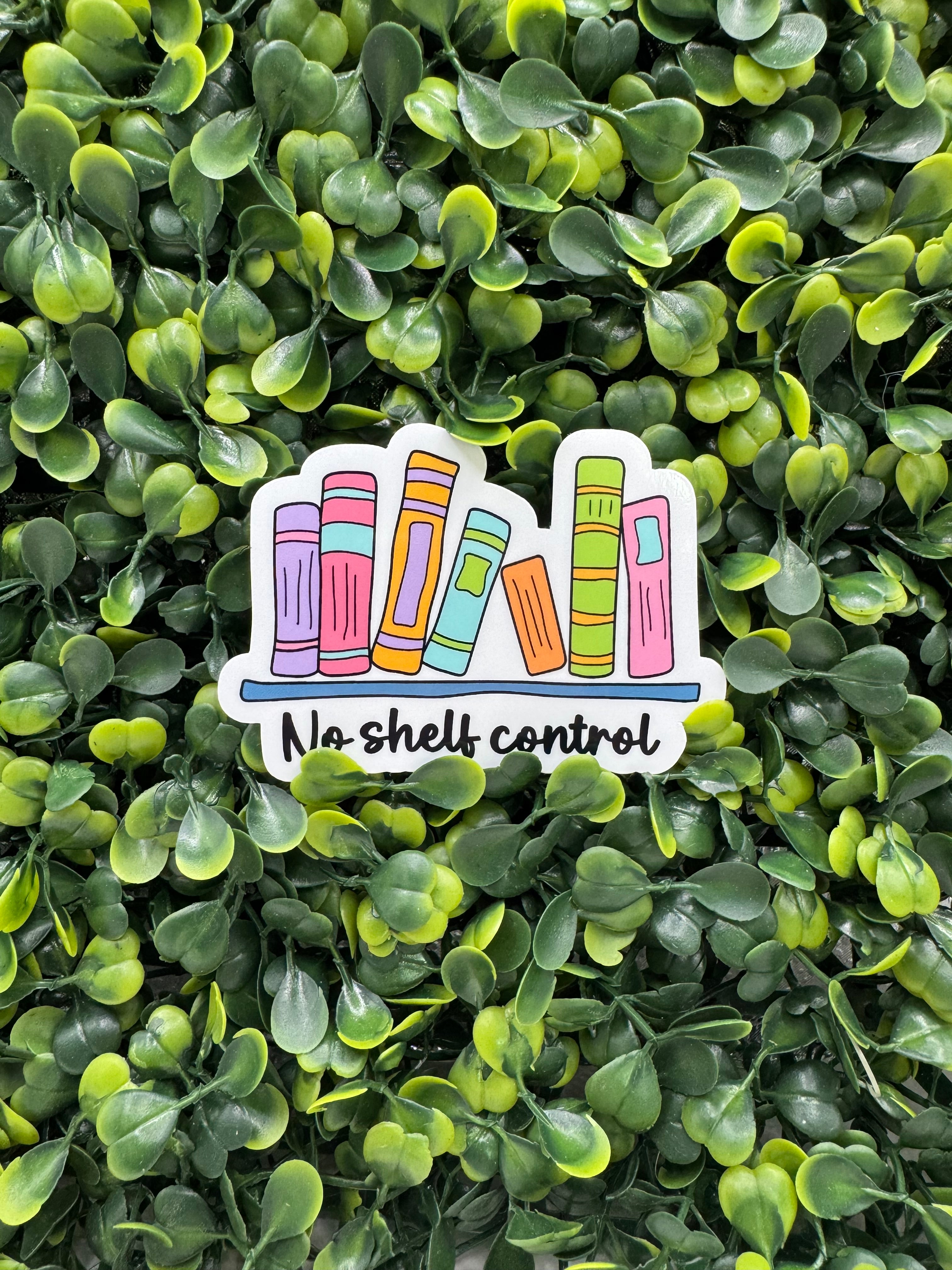 No Shelf Control Sticker