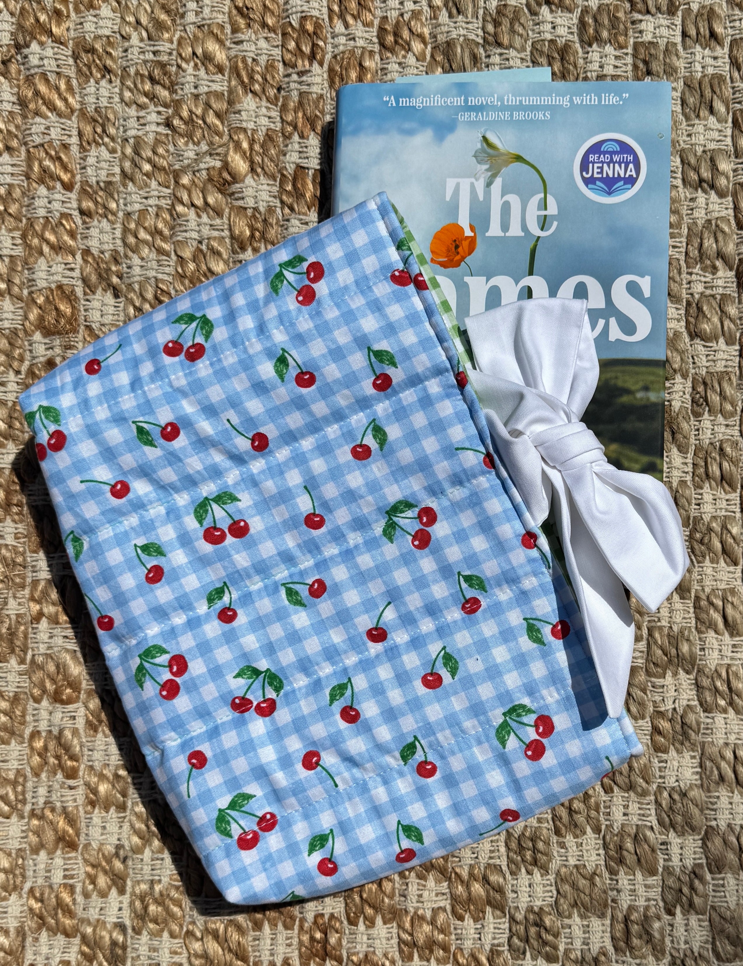 Cherry Gingham Sleeve