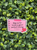 Ecclesiastes 3:1 Sticker