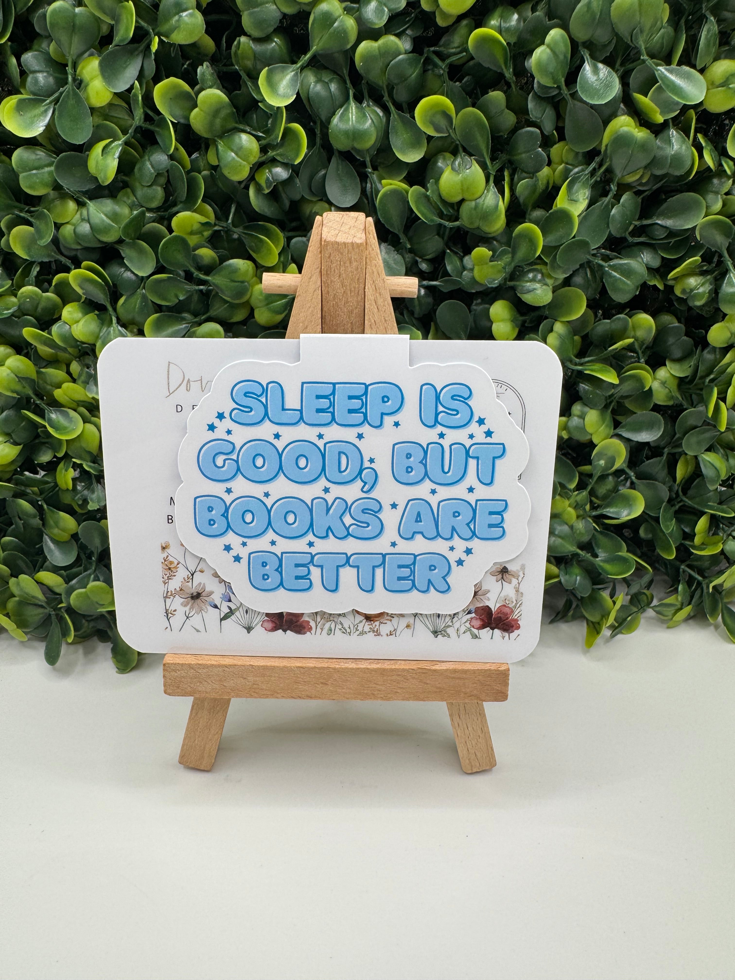 Sleep Is Good, But Books Are Better