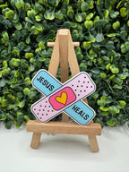 Jesus Heals Sticker