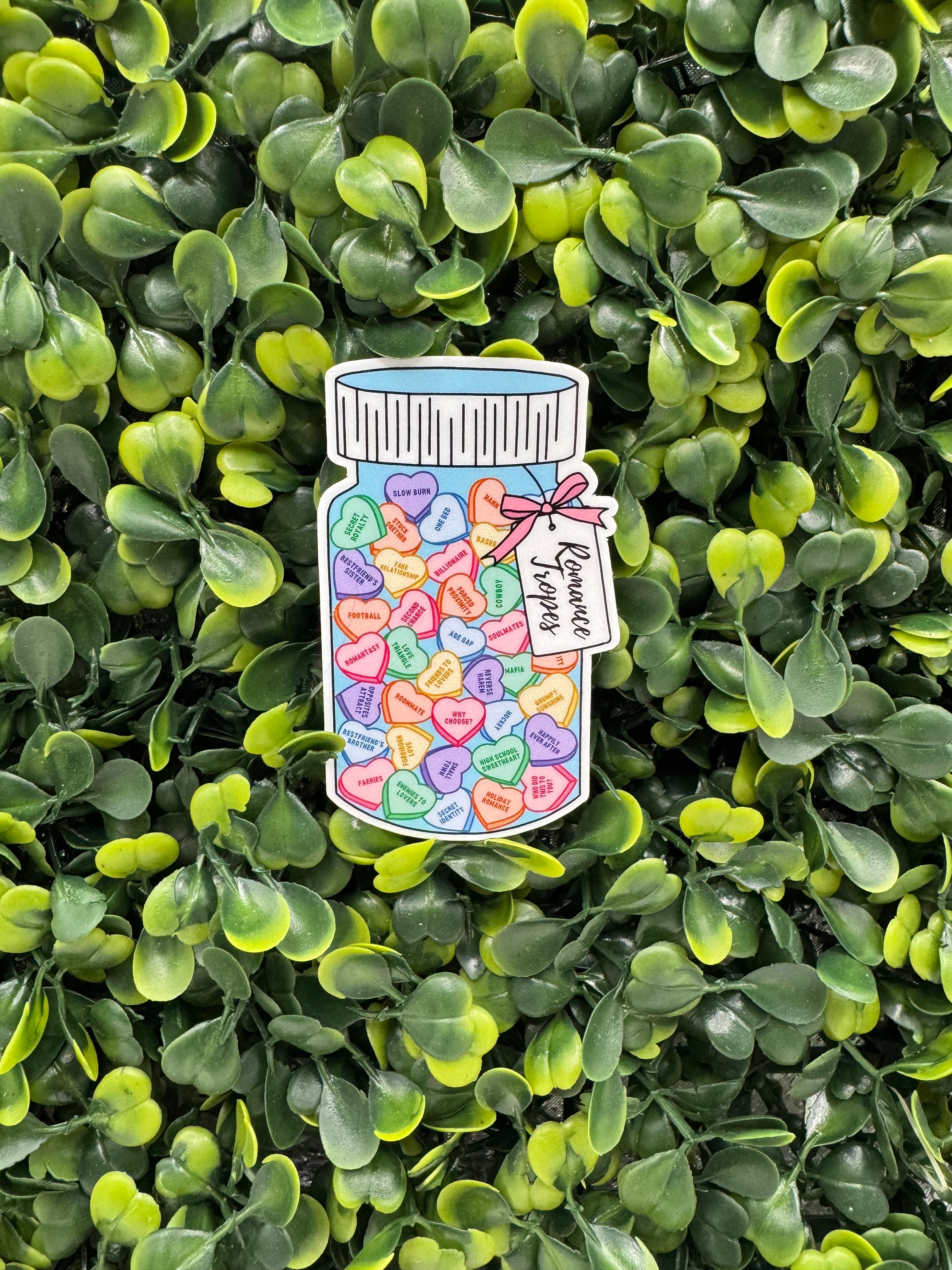 Romance Tropes Sticker