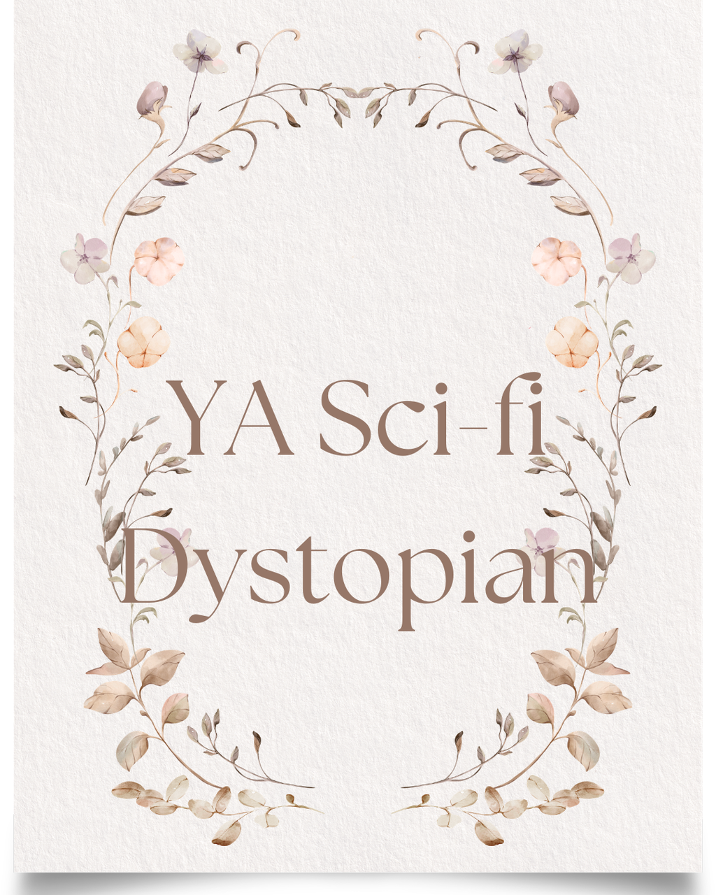 Young Adult Sci-Fi/ Dystopian