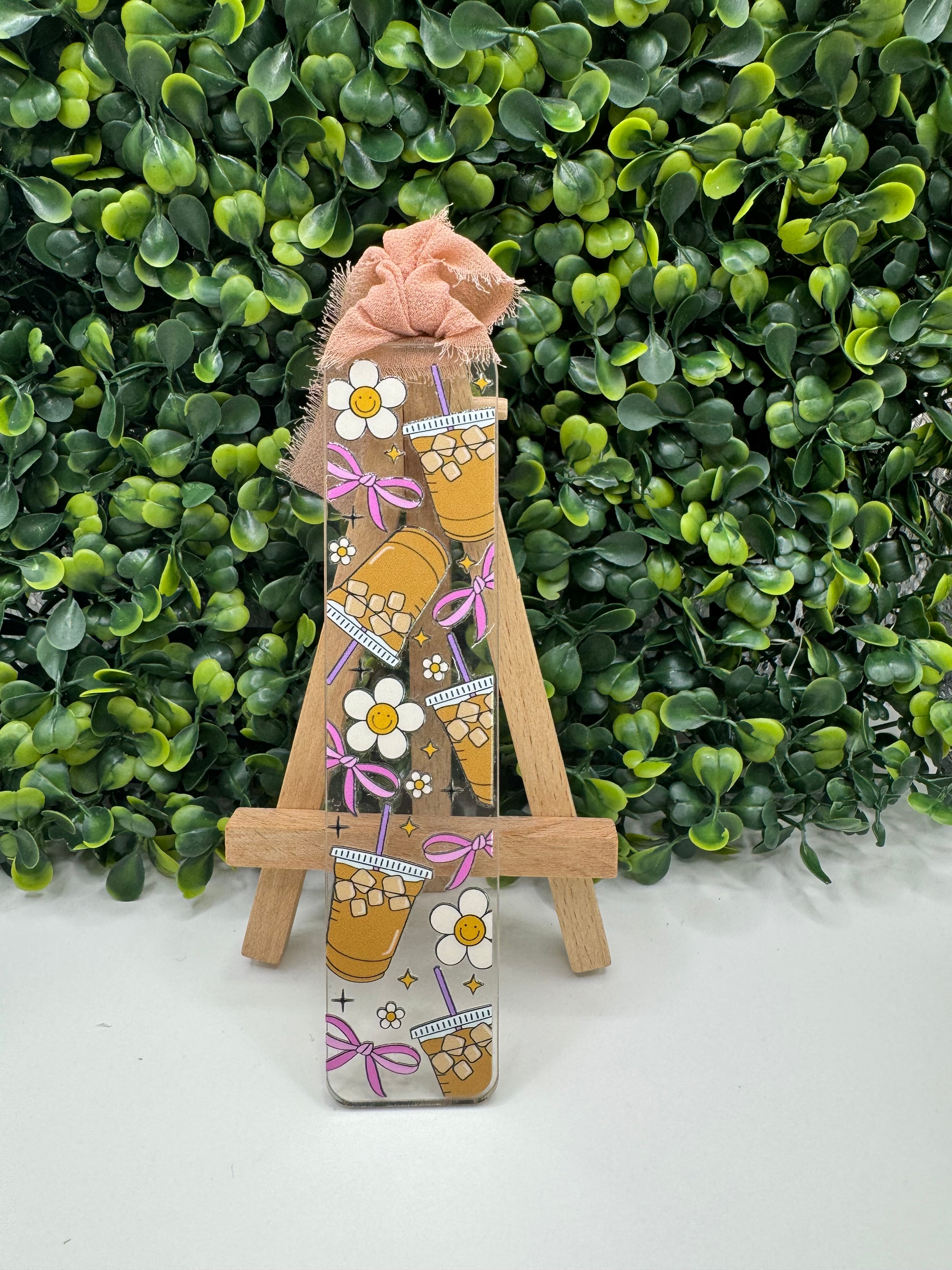Iced Coffee Girlie Bookmark