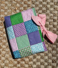 Multicolored Patch Sleeve