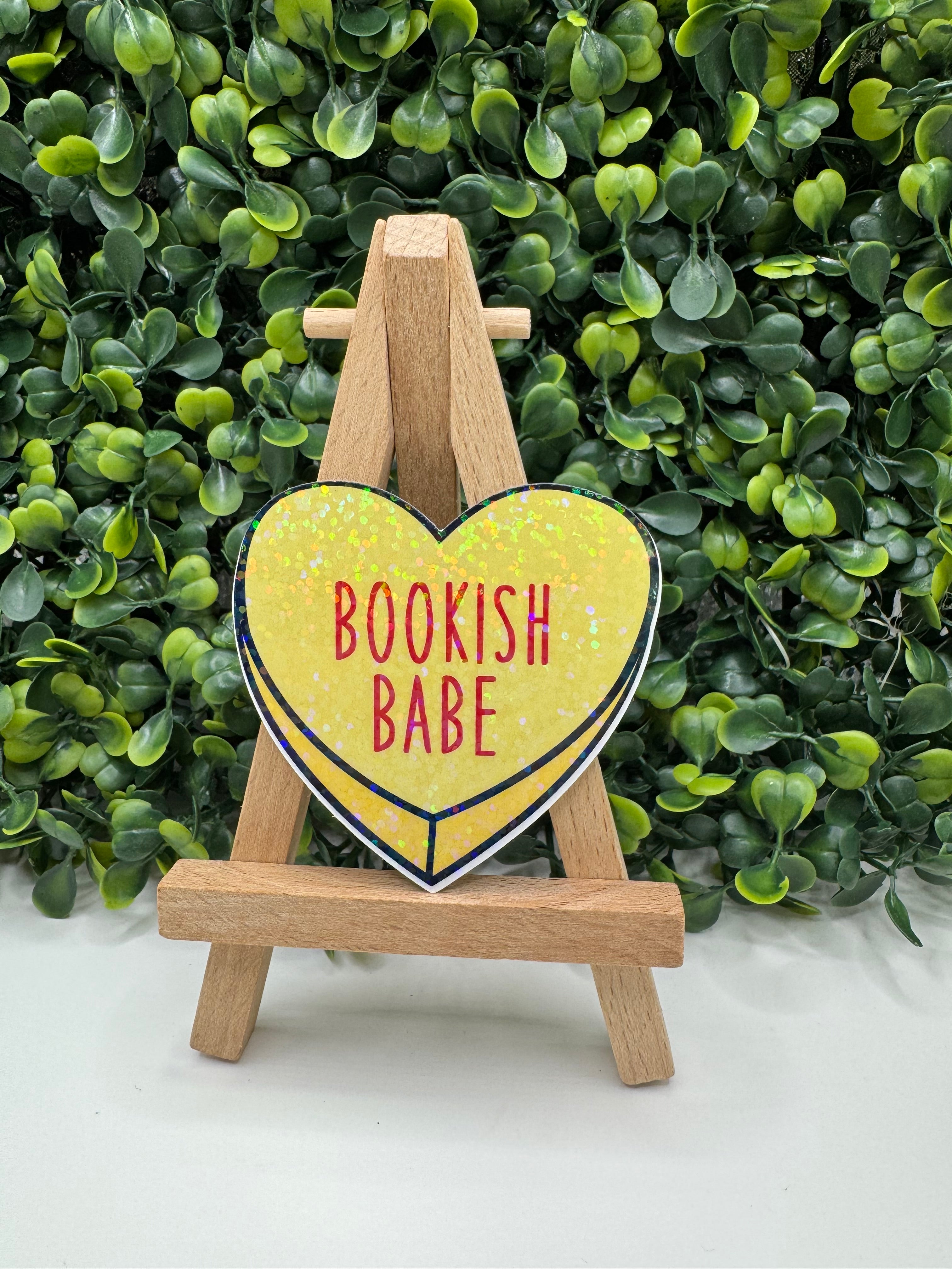 Bookish Babe Sticker