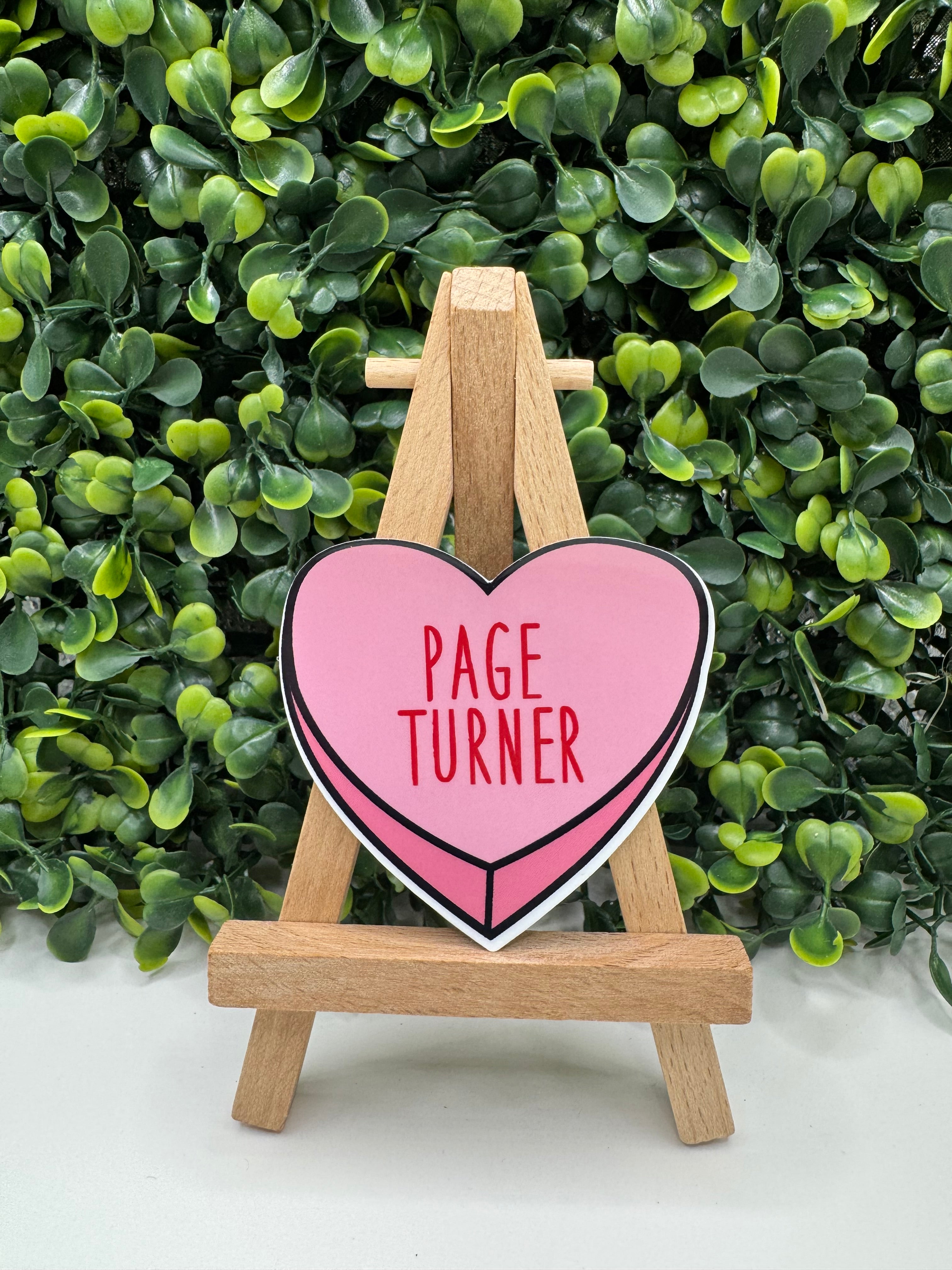 Page Turner Sticker