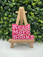 Read More Books Pink Sticker