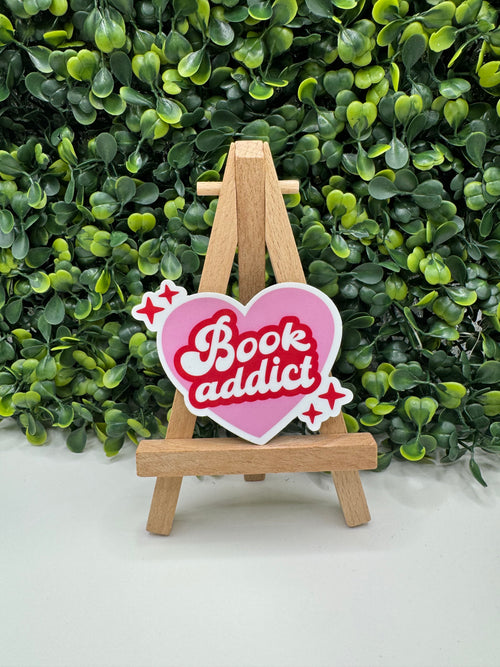 Book Addict Sticker