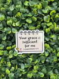 2 Corinthians 12:9 Sticker