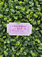 Forbidden Love Ticket Sticker