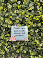 Matthew 11:28 Sticker