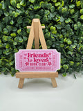 Friends to Lovers Ticket Sticker