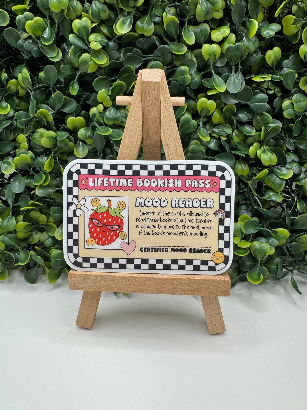Bookish Pass Sticker