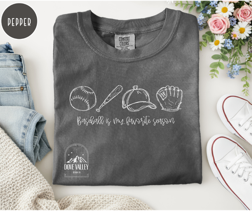 Baseball is my Favorite Season T-shirt