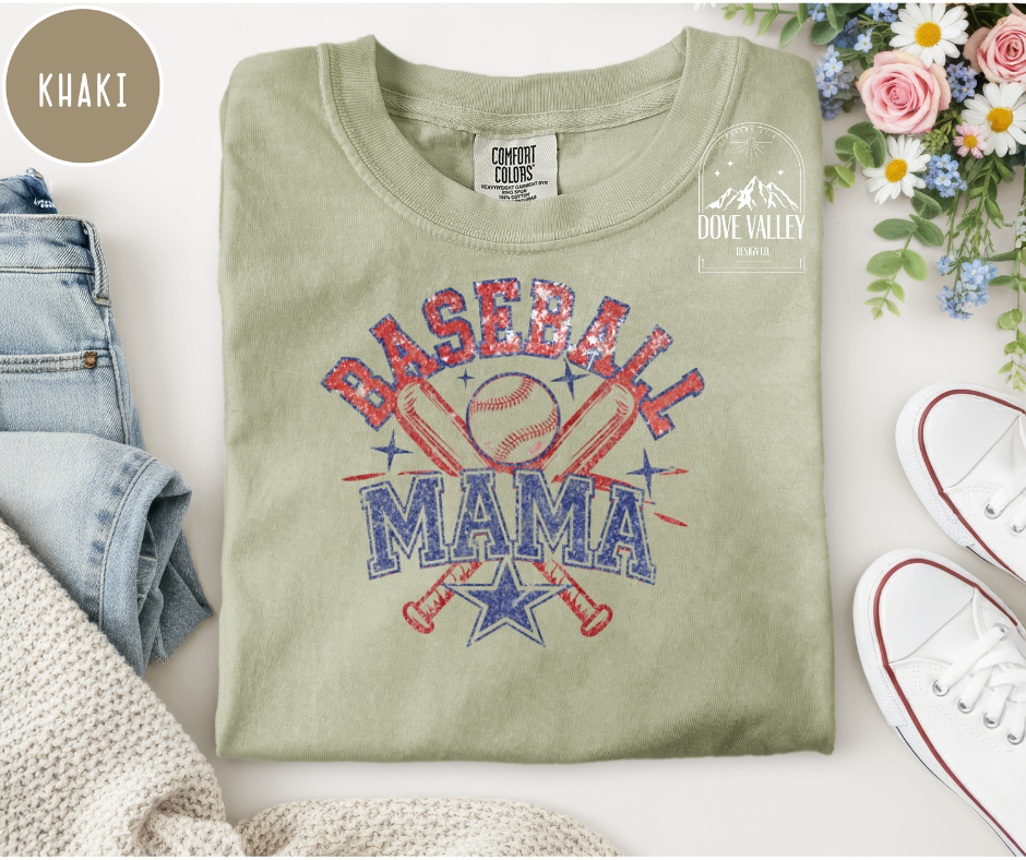 Baseball Mama T-shirt