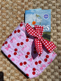 Cherry & Red Gingham Sleeve
