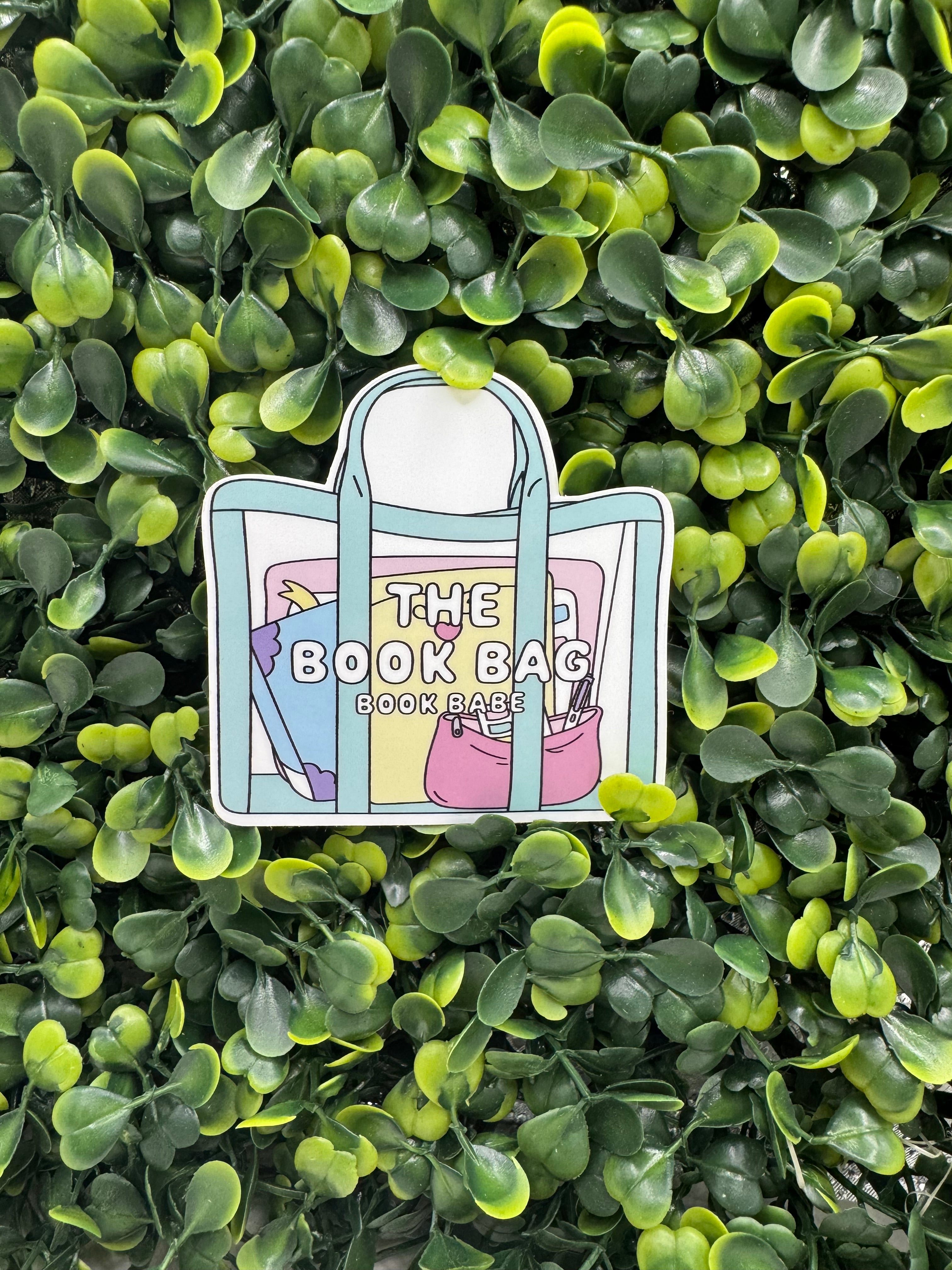 The Book Bag Tote Sticker