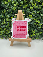 Word Nerd Sticker