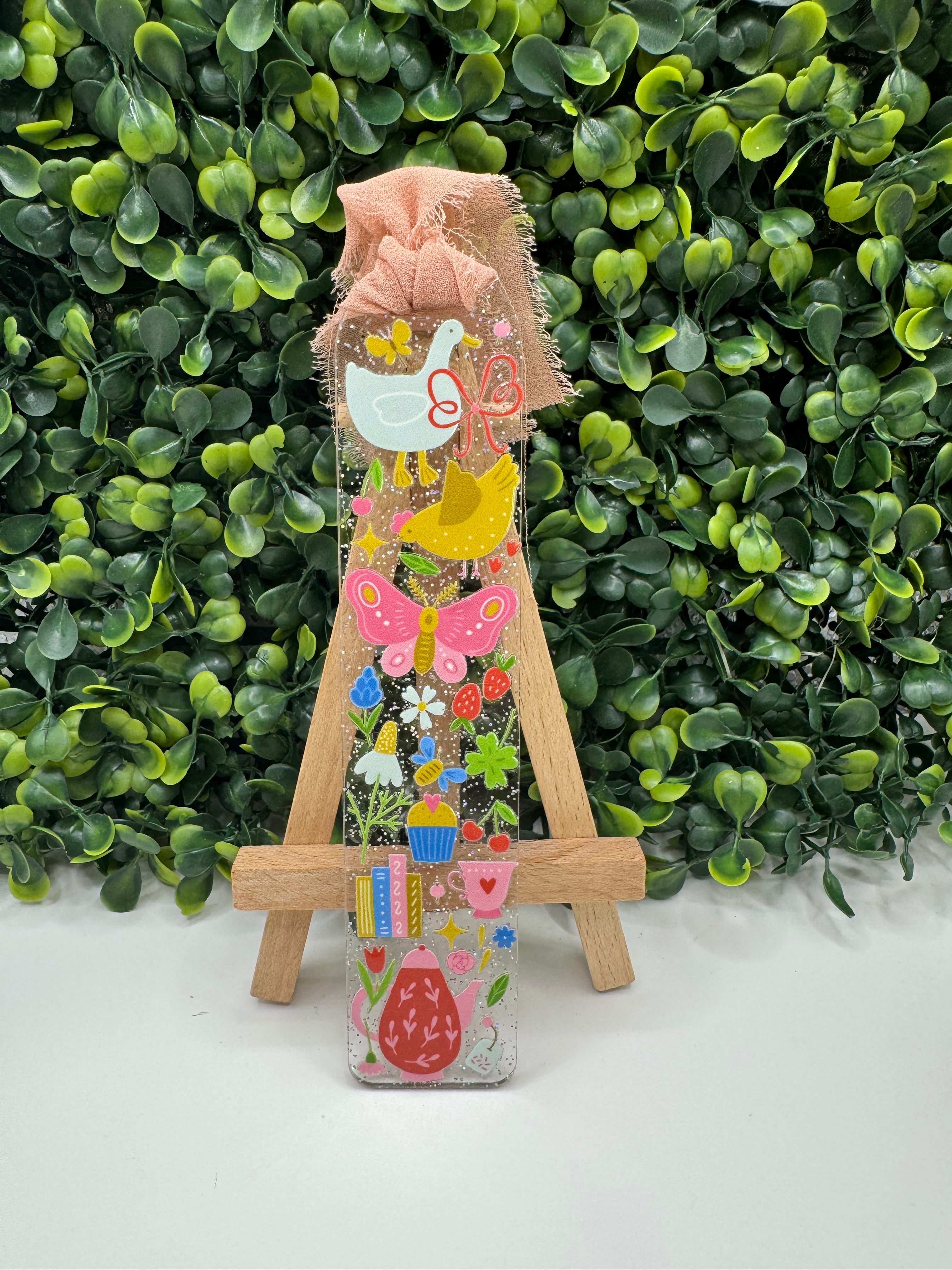 Cottage Core Spring Bookmark